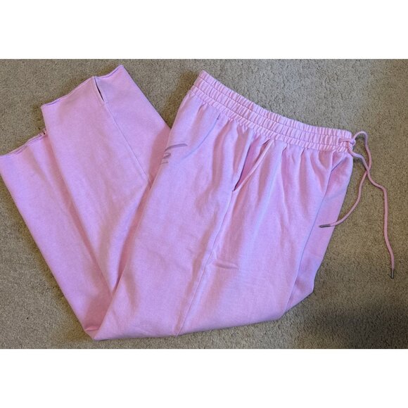 Women’s Victoria’s Secret PINK Rear Logo Cotton Sweatpants S Small Pull On NEW - Picture 5 of 10